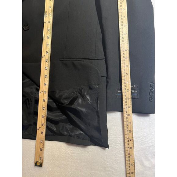 New Jos. A. Bank 44L Men's Black Natural Stretch Business Suit Jacket NWT - Picture 14 of 16